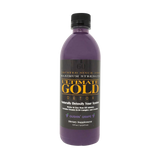 Ultimate Gold Detox 16oz cleanse drink in Grape flavor, front view on white background