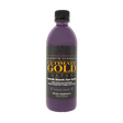 Ultimate Gold Detox 16oz cleanse drink in Grape flavor, front view on white background