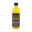 Ultimate Gold Detox 16oz Drink in Sweet Pineapple flavor, front view on white background