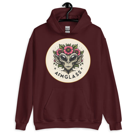 Alien Flower Monkey Unisex Hoodie