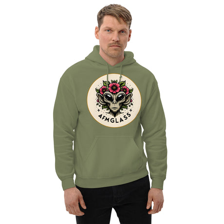 Alien Flower Monkey Unisex Hoodie