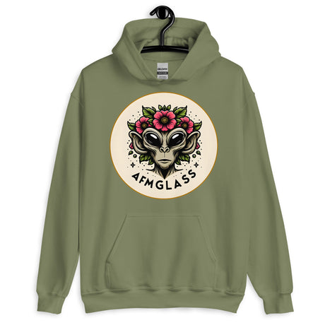 Alien Flower Monkey Unisex Hoodie