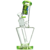 9" AFM Upside Down Glass Beaker Bong Set