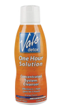 Vale Detox One Hour Solution orange flavor, 16 oz bottle, front view on white background