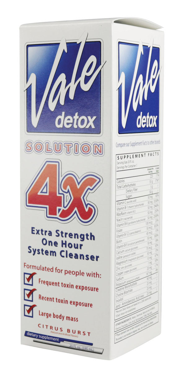 Vale Detox Solution 4X One Hour - 20oz / Citrus – DankGeek