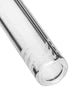 Valiant 6-Cut Clear Glass Replacement Downstem for Bongs, 3.75in, 18mm to 14mm