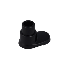 Vapium LITE Black Glass Adapter for Vaporizers, Compact Design, 14mm & 18mm Joint Size, Side View