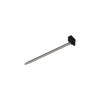 Vapium LITE Stir Tool in Black, 3" Steel, Portable for Dry Herb Vaporizers