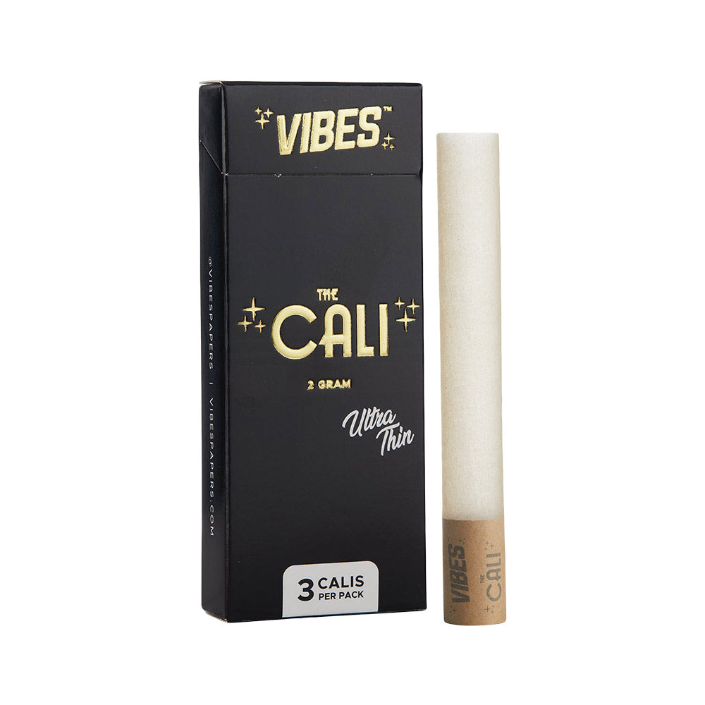 Vibes The Cali Pre-Rolls | 3pk | Ultra Thin | 8pc Display