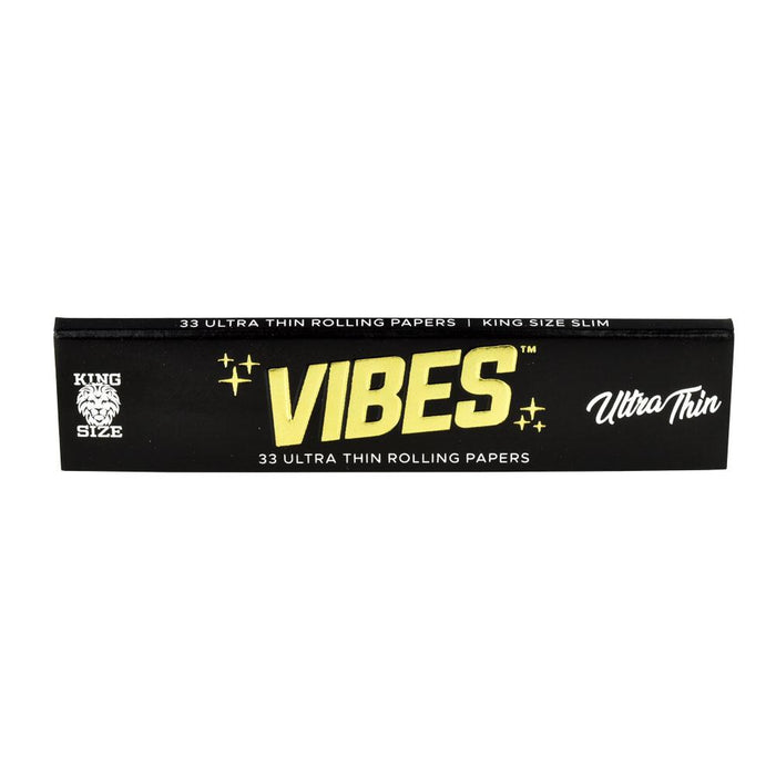 VIBES Ultra Thin Rolling Papers | 50pc Display