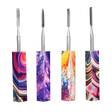 Assorted Warped Sky Dab Tools with Stainless Steel Tips, 6" Size, for Concentrates