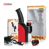 Waxmaid 6.73'' Electric Dab Rig in Red with Disc Percolator, USB Charger, and Accessories