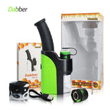 Waxmaid 6.73'' Electric Dab Rig in Black/Green with Accessories and Packaging