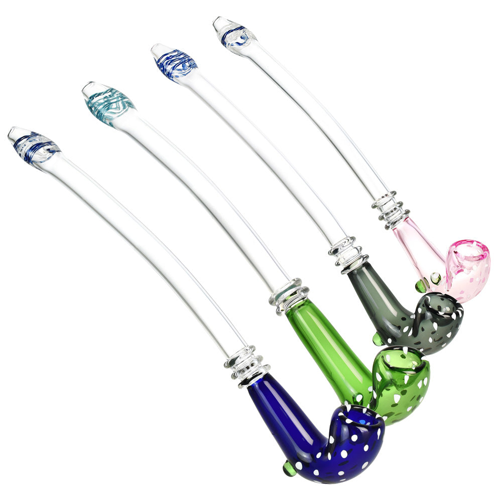 The Flaco Skinny Glass Sherlock Pipe