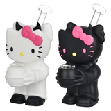 What Up, Cat? Silicone Water Pipe | 5.5" | Assorted Colors | 2ct Bundle