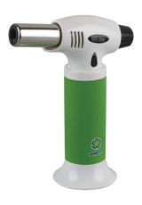 Whip-it! Ion Lite Torch Lighter in Green, Compact and Portable for Dab Rigs, Front View