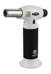 Whip-it! Ion Lite Torch Lighter in Black and White, Portable 6" Size, Front View
