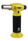 Whip-it! Ion Lite Torch Lighter in Yellow, Portable and Compact, Ideal for Dab Rigs, Side View