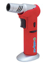 Whip-it! Tilt Torch Lighter in Red, Portable 6" Flame, Ideal for Dab Rigs and Pipes, Front View