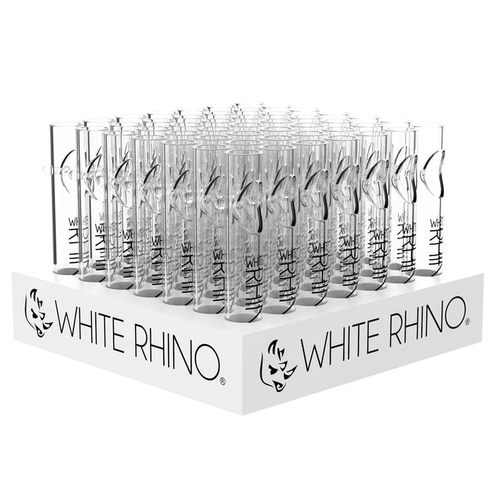 White Rhino Glass Steam Roller - 5" | 49pc