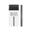 White Rhino Black Metal One Hitter with 25pc Display, 3" Compact Design for Dry Herbs, Front View