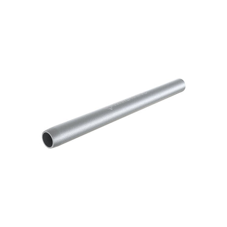 White Rhino Silver Metal One Hitter, 3" Compact Chillum, Portable Design for Dry Herbs, 25pc Display
