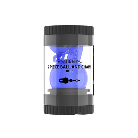 White Rhino Terp Slurper 2-Piece Ball & Chain Cap & Bead Set | 6ct Display