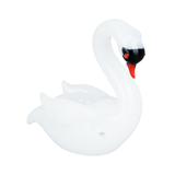 White Swan Glass Hand Pipe | 3"