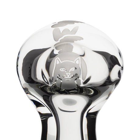 Whomp It x Ripndip Lord Nermal Spoon Pipe (Clear)
