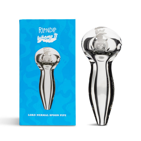 Whomp It x Ripndip Lord Nermal Spoon Pipe (Clear)