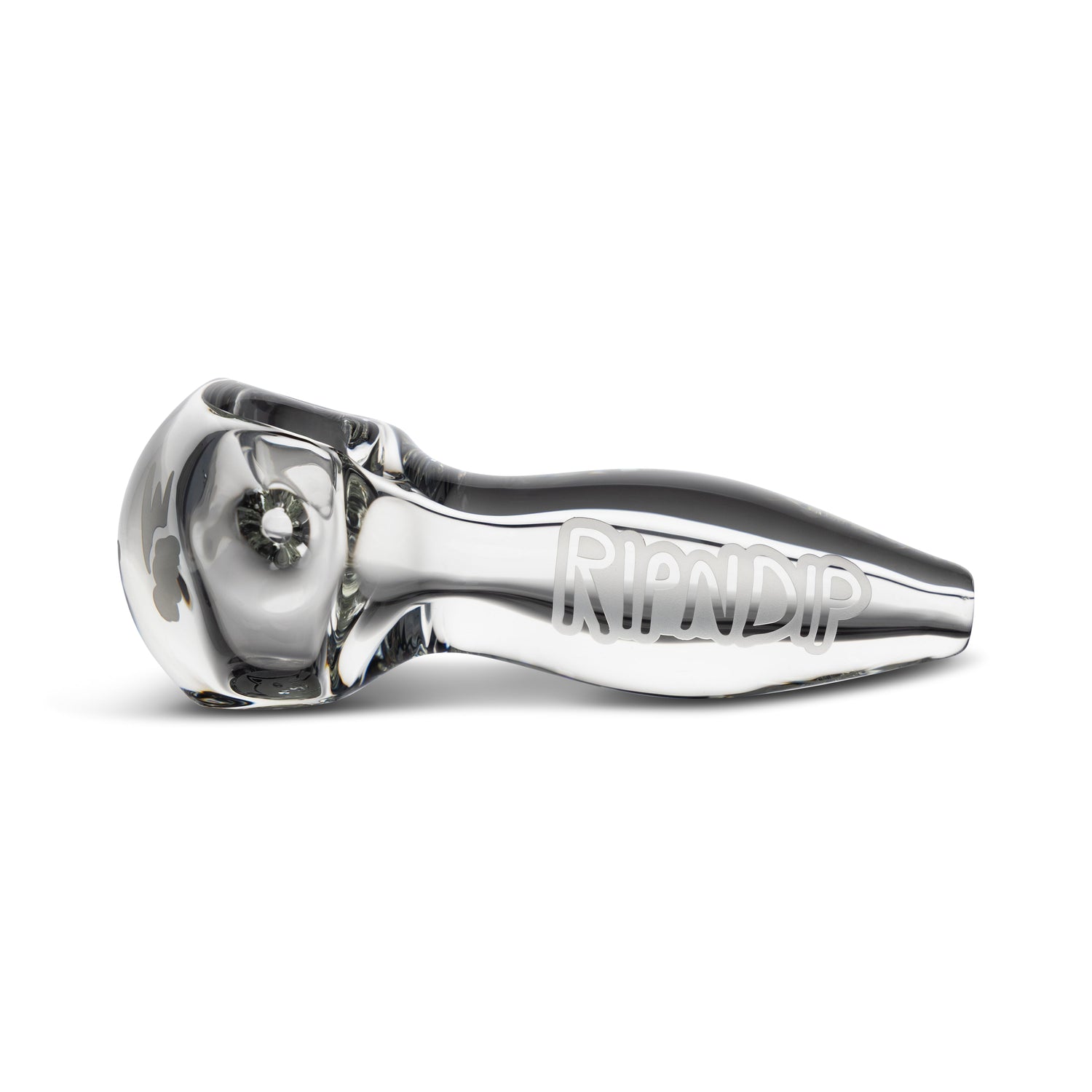 Whomp It x Ripndip Lord Nermal Spoon Pipe (Clear)