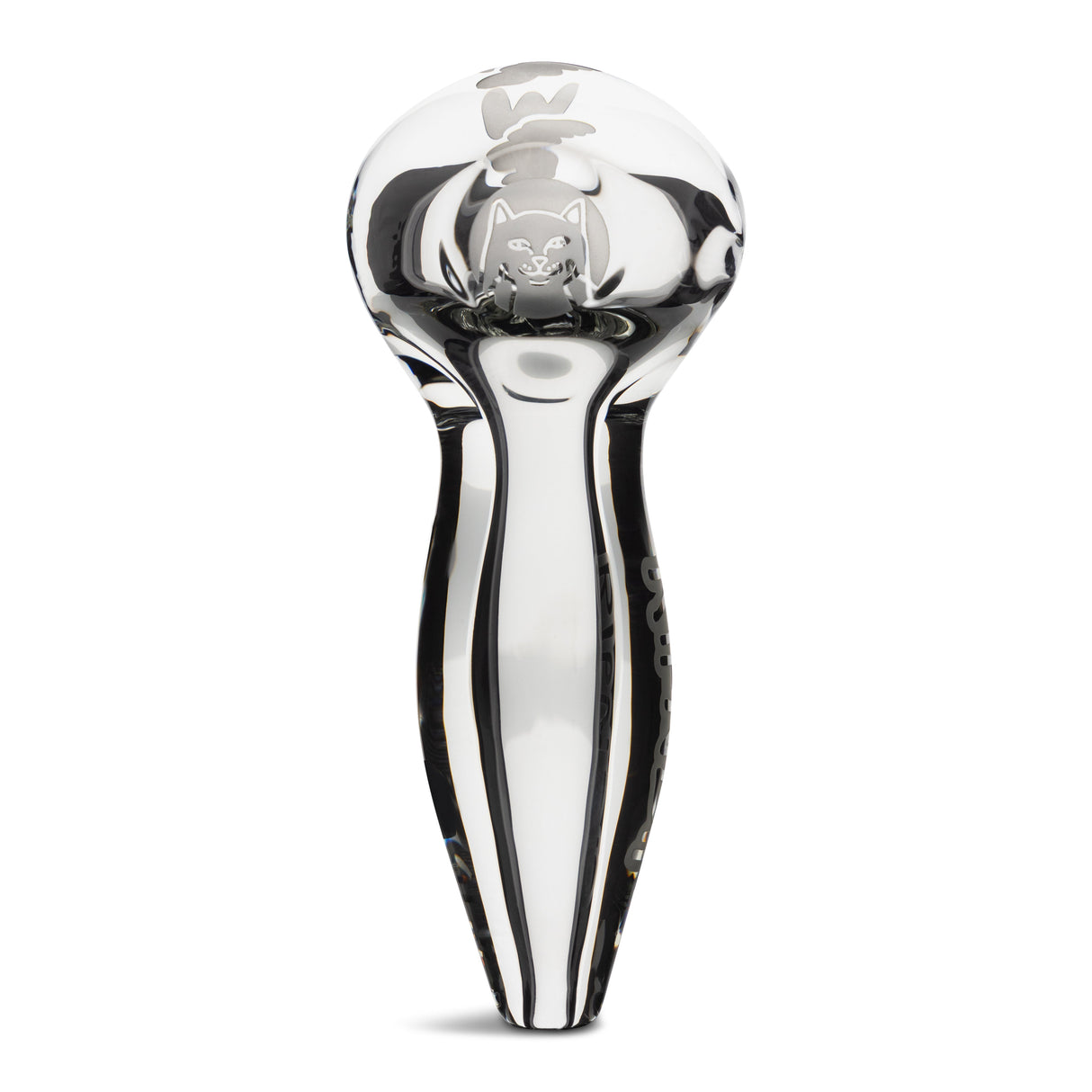 Whomp It x Ripndip Lord Nermal Spoon Pipe (Clear)