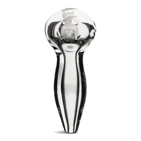 Whomp It x Ripndip Lord Nermal Spoon Pipe (Clear)