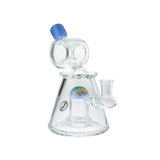 MAV Glass Wig Wag Reversal UFO Barrel Top Pyramid Bong - Front View