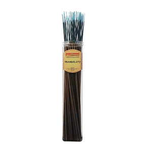 Wild Berry "Biggies" Incense Sticks, 50 Pack, Tranquility scent, displayed vertically