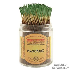 Wild Berry Incense Shorties Bundle, 100 colorful sticks in clear jar, compact and fragrant