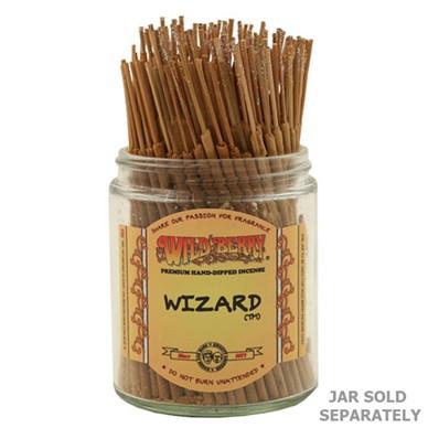 Wild Berry Incense Shorties bundle, Wizard scent, displayed in clear jar, compact design, USA made