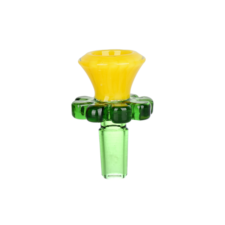 Wild Flower Herb Slide | 14mm M | Assorted Colors | 5ct Bundle