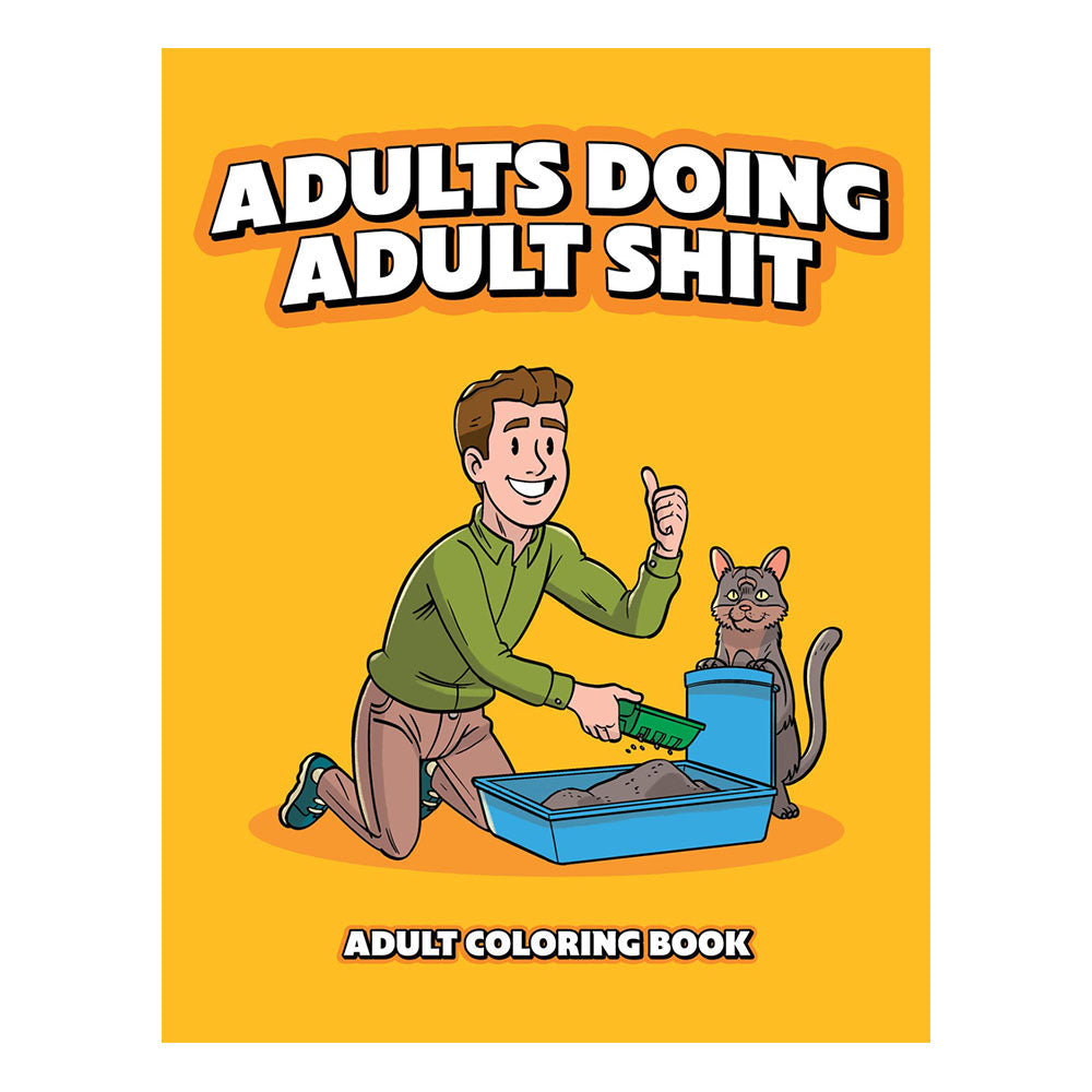 Wood Rocket Adults Doing Adult Shit Adult Coloring Book
