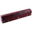 Wooden Coffin-Style Incense Burner with Carved Detailing, 12" Length - Side View
