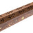 Wooden Coffin-Style Incense Burner with Celestial Carvings - Side View