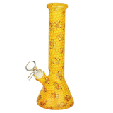 Wyld Style Glass Beaker Water Pipe | 9.5" | 14mm F | Designs Vary