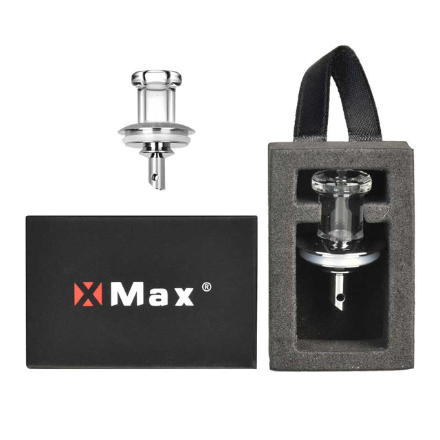 XMax Qomo Carb Cap & Dab Tool with Protective Case - Front View