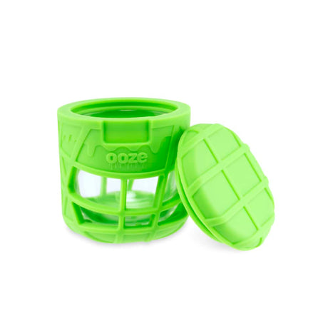 Ooze Prizm Silicone-Wrapped Glass Stash Jar