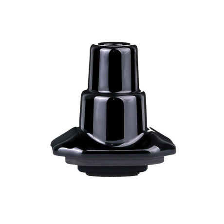 XVape Aria Water Pipe Adapter in black ceramic, front view, compact design for easy attachment