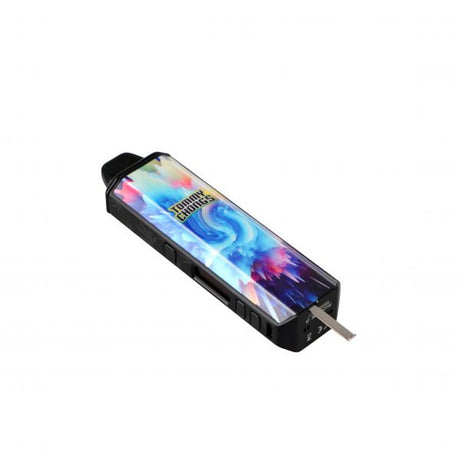XVape Tommy Chong Aria Vaporizer with multicolor design, side view, portable and compact
