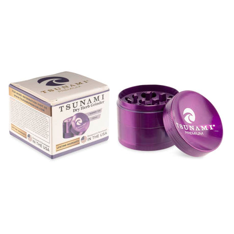 Tsunami Sunken Top 2" 4-Piece Grinder