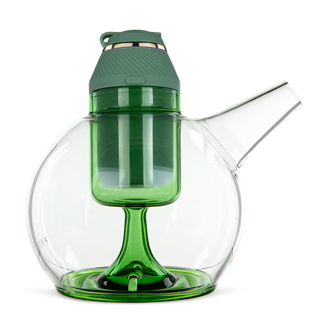 Puffco Proxy Ripple Vaporizer with Borosilicate Glass Bubbler, Hand Pipe Design, Front View