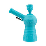 Ooze Blaster Silicone Glass 4-in-1 Hybrid Water Pipe and Dab Straw