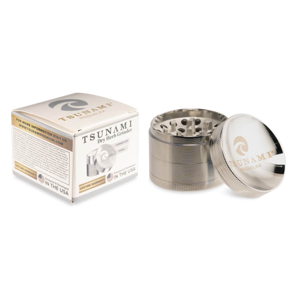 Tsunami Sunken Top 2" 4-Piece Grinder